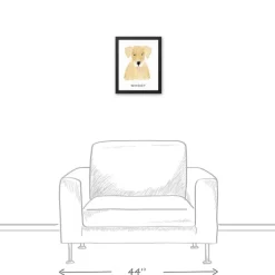 Personalized Golden Retriever Canvas Wall Plaque-Kirkland's Home Flash Sale