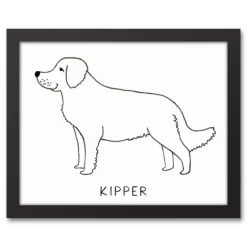 Personalized Golden Retriever Framed Wall Plaque-Kirkland's Home Cheap