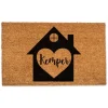 Personalized Heart Home Coir Doormat-Kirkland's Home Fashion