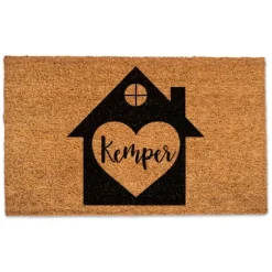 Personalized Heart Home Coir Doormat-Kirkland's Home Fashion