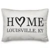 Personalized Home Heart Location Pillow-Kirkland's Home Store