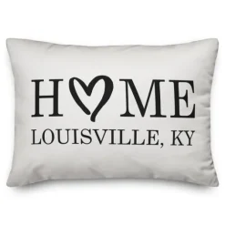 Personalized Home Heart Location Pillow-Kirkland's Home Store