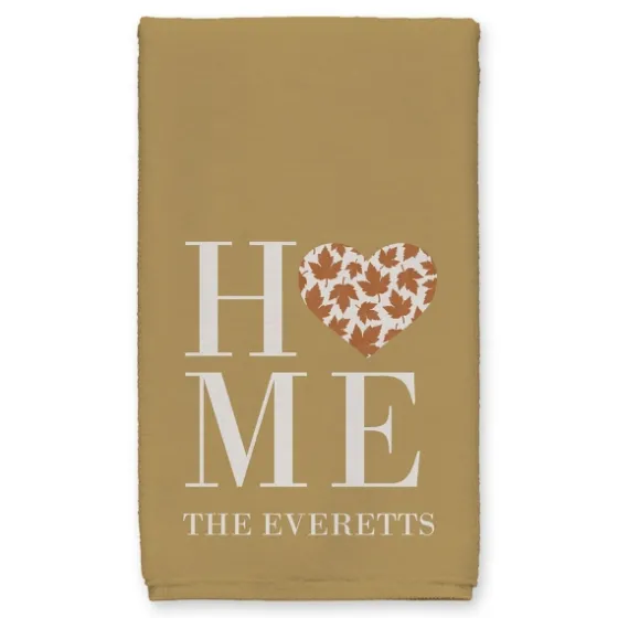 Personalized Home With Heart 2-Pc. Harvest Towels-Kirkland's Home New