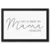Personalized I Get It From My Mama Wall Plaque-Kirkland's Home Outlet