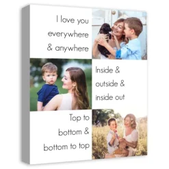 Personalized I Love You Everywhere Photo Print-Kirkland's Home Clearance
