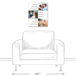 Personalized I Love You Everywhere Photo Print-Kirkland's Home Clearance