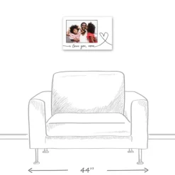 Personalized I Love You Mom Photo Canvas Print-Kirkland's Home Clearance