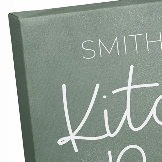 Personalized Kitchen Rules Canvas Wall Plaque-Kirkland's Home Shop
