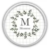 Personalized Monogram Leafy Frame Plaque-Kirkland's Home Fashion