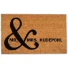 Personalized Mr. & Mrs. Coir Doormat-Kirkland's Home Cheap