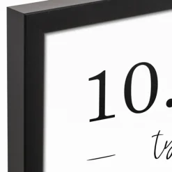 Personalized Names & Dates Framed Canvas Print-Kirkland's Home Shop