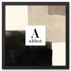 Personalized Neutral Patchwork Framed Wall Plaque-Kirkland's Home Outlet