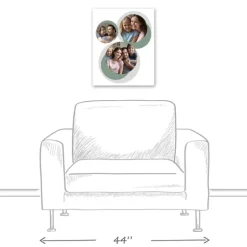 Personalized Sage Circle Photo Wall Plaque-Kirkland's Home Cheap