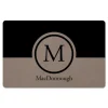 Personalized Simple Circle Monogram Floor Mat-Kirkland's Home Fashion