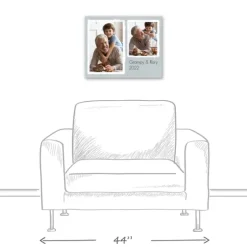 Personalized Simple Double Canvas Art Print-Kirkland's Home Store