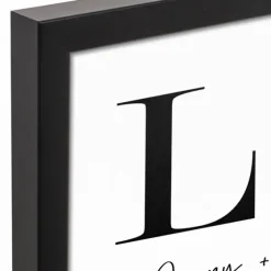 Personalized Simple Love Framed Canvas Wall Plaque-Kirkland's Home Hot