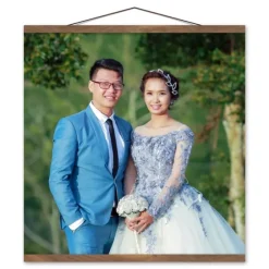 Personalized Square Hanging Canvas Wall Plaque-Kirkland's Home Sale