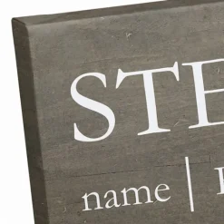 Personalized Stepdad Definition Canvas Wall Plaque-Kirkland's Home Hot