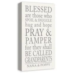 Personalized Those Grandparents Canvas Wall Plaque-Kirkland's Home Clearance