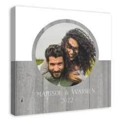 Personalized Two Tone Charcoal Plank Wall Plaque-Kirkland's Home Store