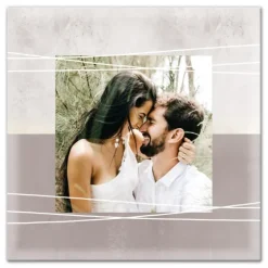 Personalized Two Tone Charcoal Strings Wall Plaque-Kirkland's Home Fashion