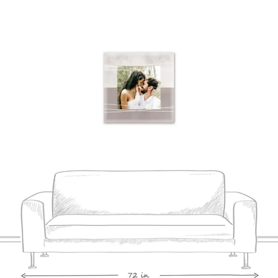 Personalized Two Tone Charcoal Strings Wall Plaque-Kirkland's Home Fashion