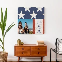 Personalized Usa Flag Canvas Art Print-Kirkland's Home Fashion
