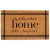 Personalized Welcome Home Doormat-Kirkland's Home Hot