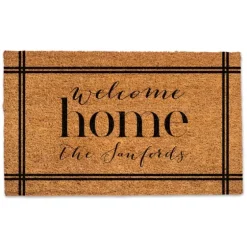 Personalized Welcome Home Doormat-Kirkland's Home Hot