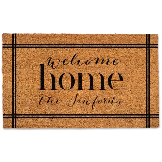 Personalized Welcome Home Doormat-Kirkland's Home Hot