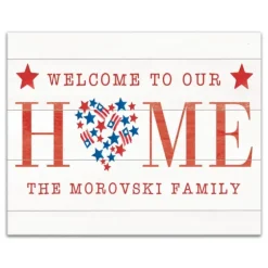 Personalized Welcome To Our Home Canvas Art Print-Kirkland's Home Best
