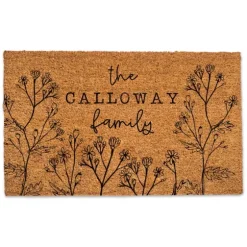 Personalized Wildflower Doormat-Kirkland's Home Best