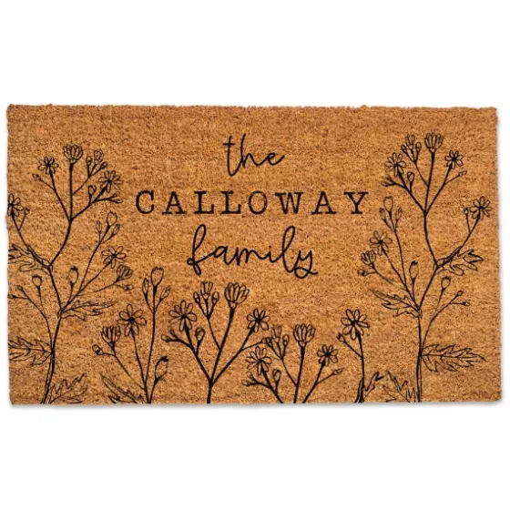 Personalized Wildflower Doormat-Kirkland's Home Best