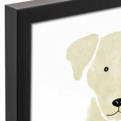 Personalized Yellow Labrador Canvas Wall Plaque-Kirkland's Home Best