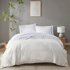 Petal Blossom Hem Microfiber 4-Pc. King Sheet Set-Kirkland's Home Fashion