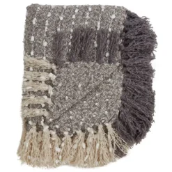 Petite Pom Pom Throw With Tassels-Kirkland's Home Sale