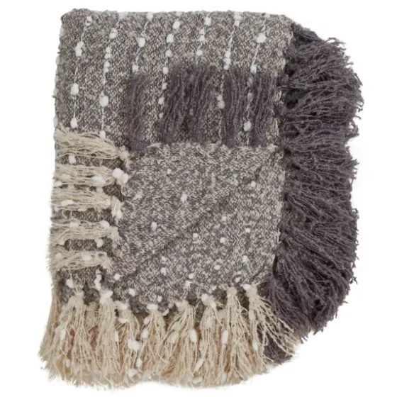 Petite Pom Pom Throw With Tassels-Kirkland's Home Sale