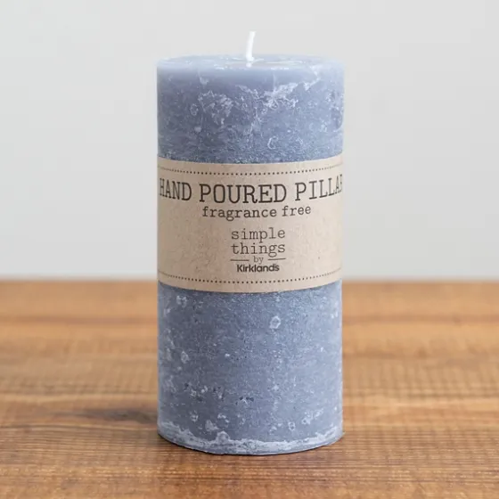 Pillar Unscented Candle, 6 In.-Kirkland's Home Hot