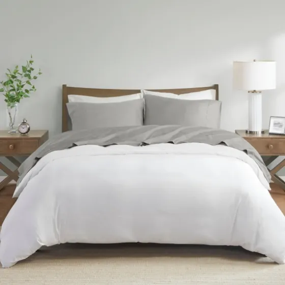 Pima Cotton Sateen 4-Pc. King Sheet Set-Kirkland's Home Fashion