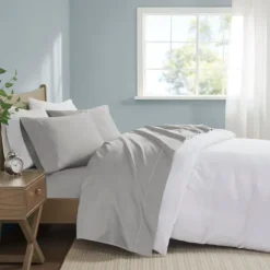 Pima Cotton Sateen 4-Pc. King Sheet Set-Kirkland's Home Fashion