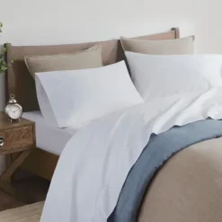 Pima Cotton Sateen 4-Pc. King Sheet Set-Kirkland's Home Flash Sale