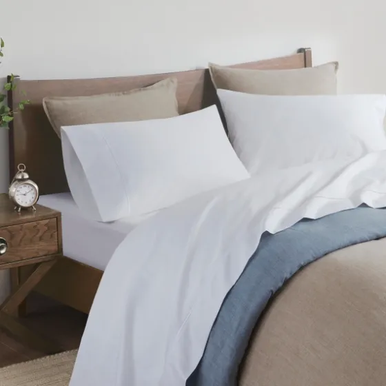 Pima Cotton Sateen 4-Pc. King Sheet Set-Kirkland's Home Flash Sale
