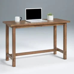 Pine Distressed Wooden Desk-Kirkland's Home Discount
