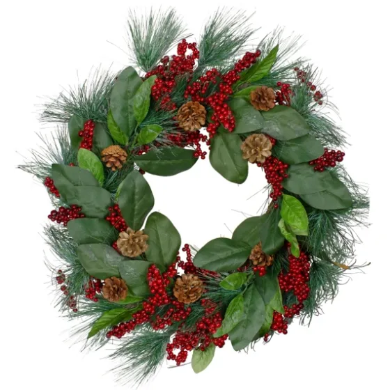 Pine Needles And Berries Wreath-Kirkland's Home Clearance