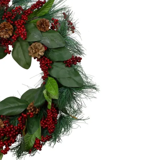 Pine Needles And Berries Wreath-Kirkland's Home Clearance