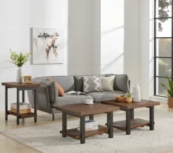Pine Wood And Metal Accent Table-Kirkland's Home Cheap