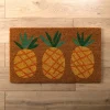 Pineapple Trio Coir Doormat-Kirkland's Home Best Sale