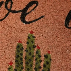 Pink Aloe There Coir Doormat-Kirkland's Home Online