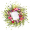 Pink And Purple Mixed Floral Wreath-Kirkland's Home Shop
