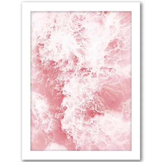 Pink Beach Photography Framed Art Prints, Set Of 6-Kirkland's Home New